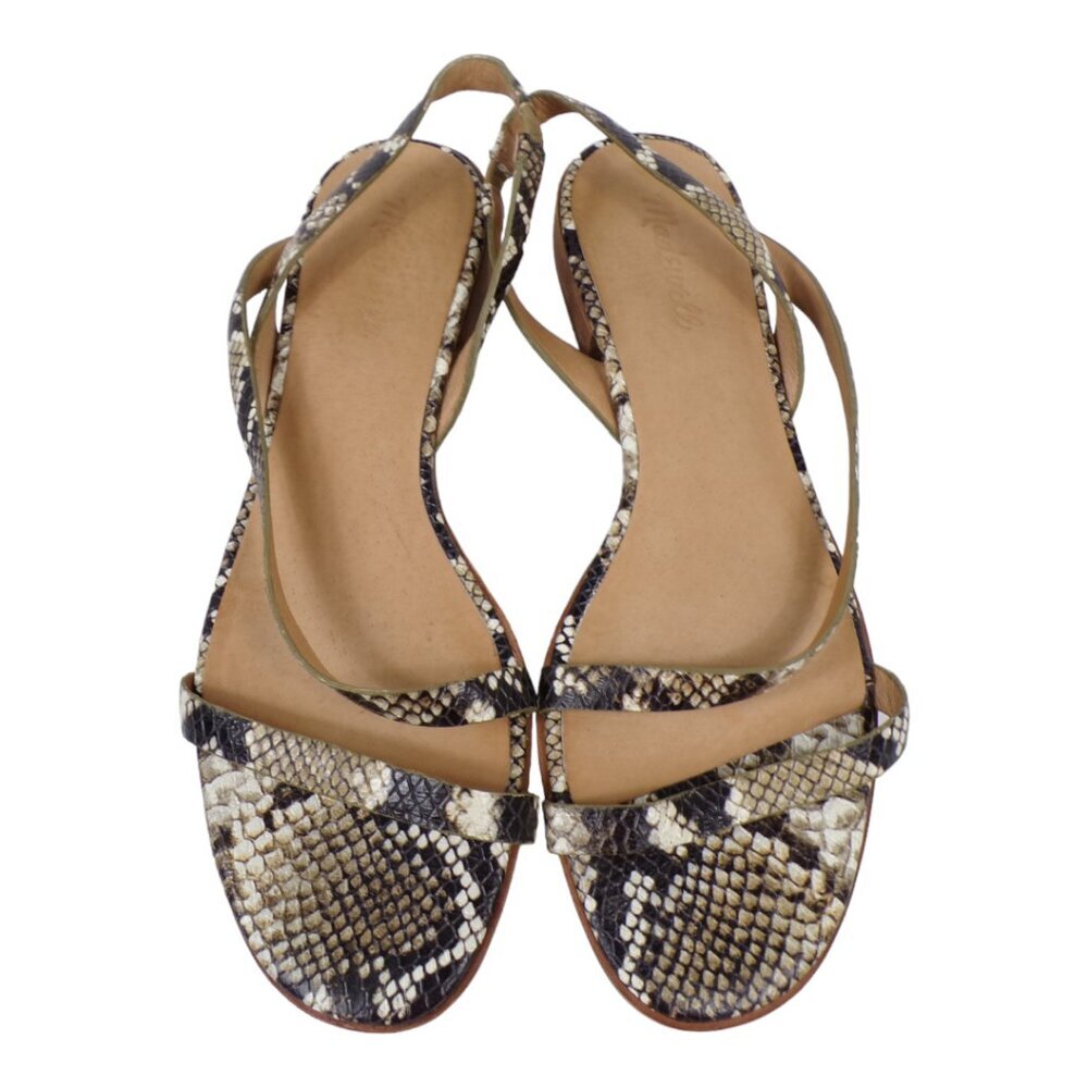 Madewell Snakeskin Pattern Sandals